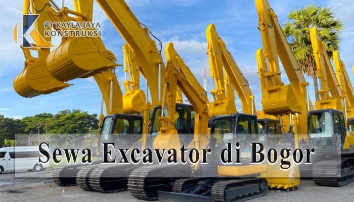 Sewa Excavator di Bogor