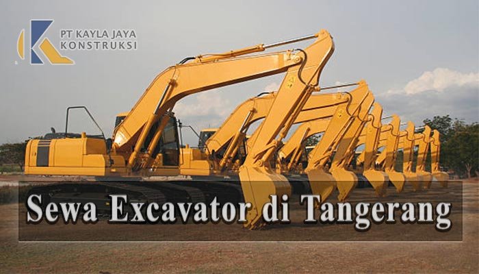 Sewa Excavator di Tangerang