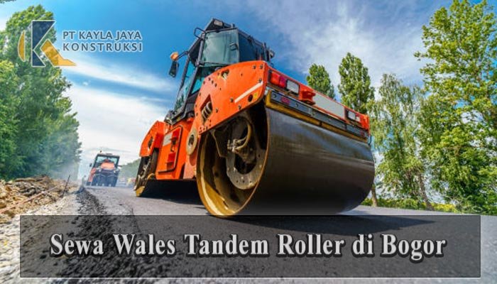 Sewa Wales Tandem Roller di Bogor