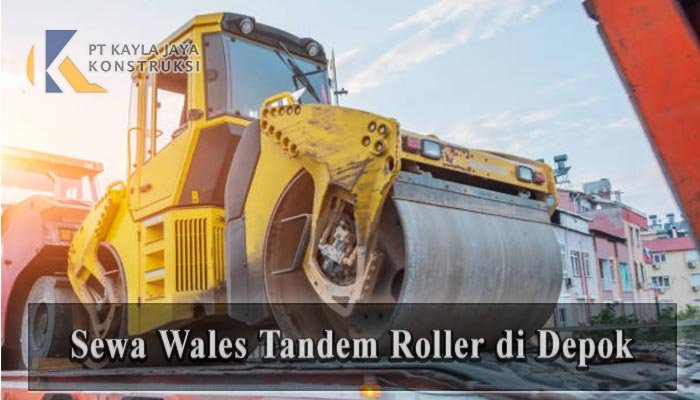 Sewa Wales Tandem Roller di Depok