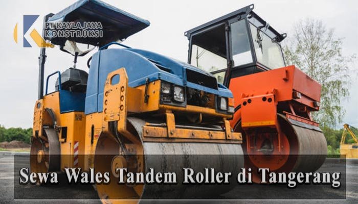 Sewa Wales Tandem Roller di Tangerang