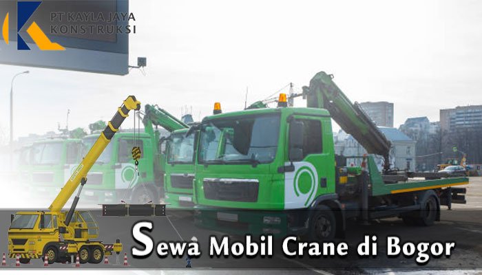 Sewa Mobil Crane di Bogor